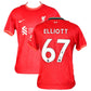 Harvey Elliott Signed Liverpool Jersey Certified by Beckett authentic-signatures