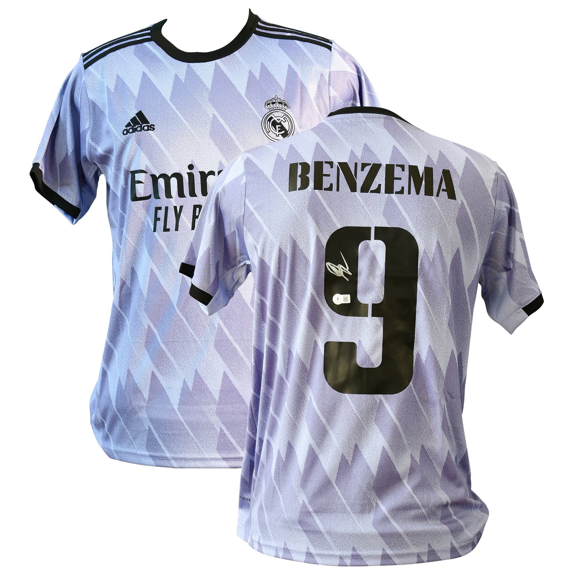 Karim Benzema Signed Real Madrid Authentic Jersey Certified by Beckett authentic-signatures