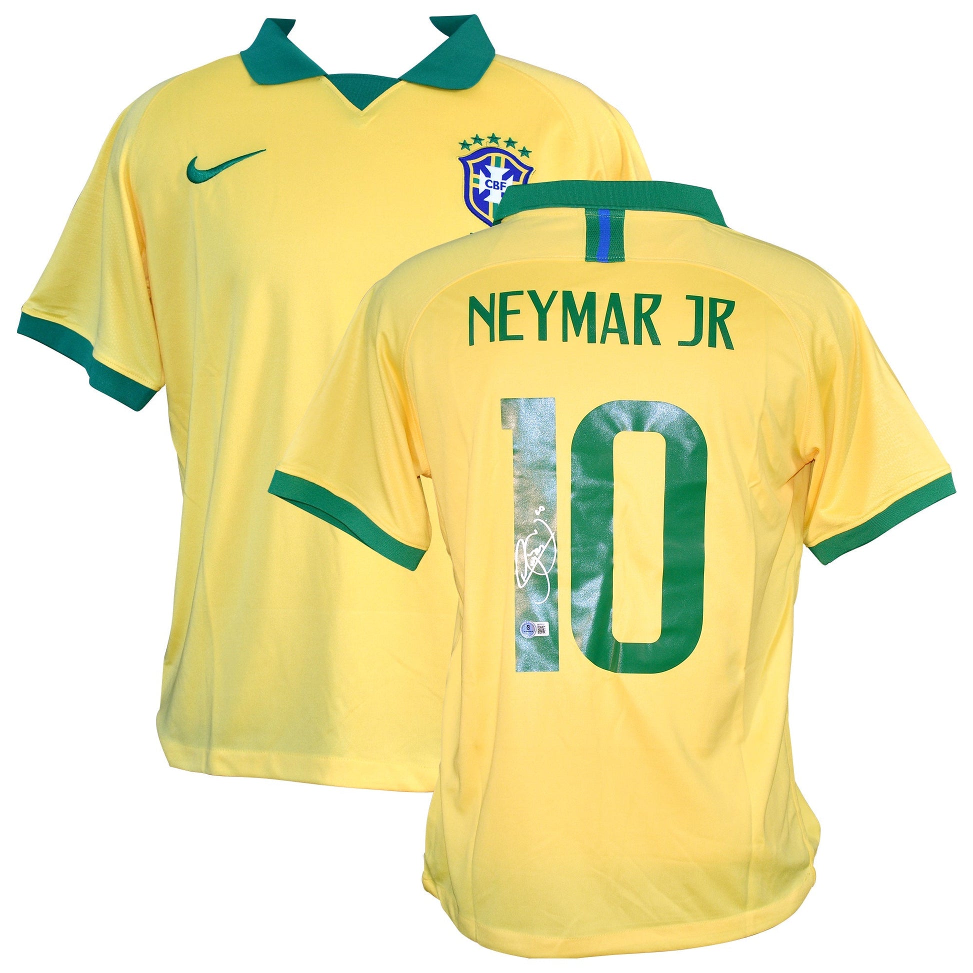 Neymar Jr. Signed Brazil Authentic Jersey Certified by Beckett authentic-signatures