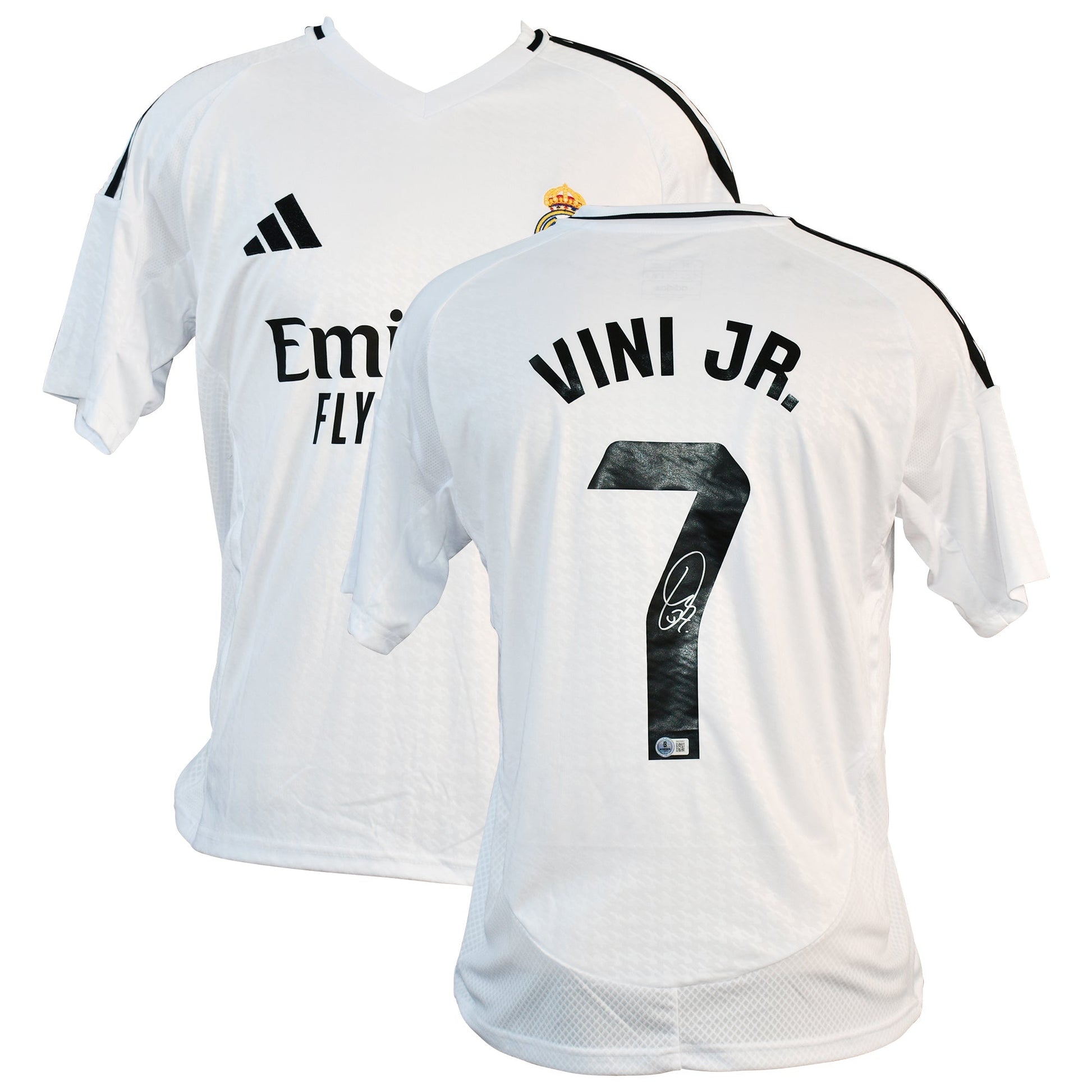 Vinicius Jr. Signed Real Madrid Jersey Certified by Beckett authentic-signatures