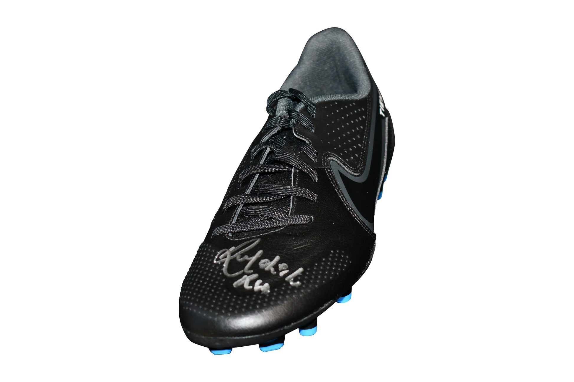 Ronaldinho Signed Nike Soccer Cleat Certified by Beckett authentic-signatures