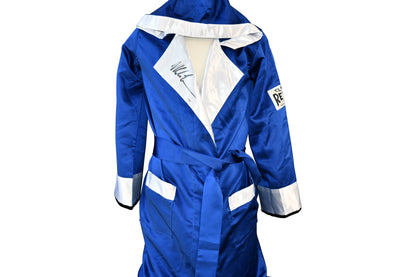 Robe de boxe CLETO signée par Mike Tyson et certifiée par JSA authentic-signatures