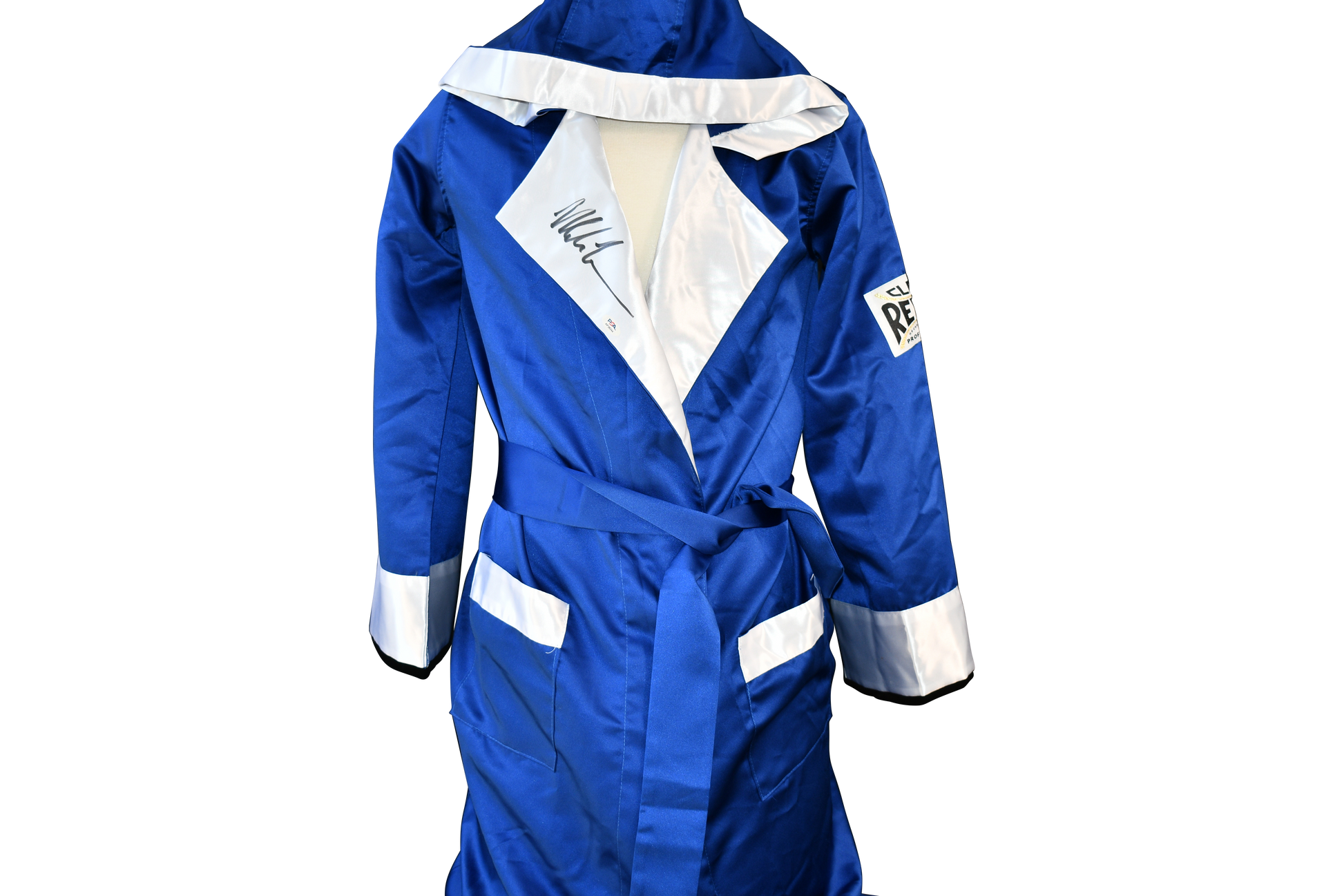 Robe de boxe CLETO signée par Mike Tyson et certifiée par JSA authentic-signatures