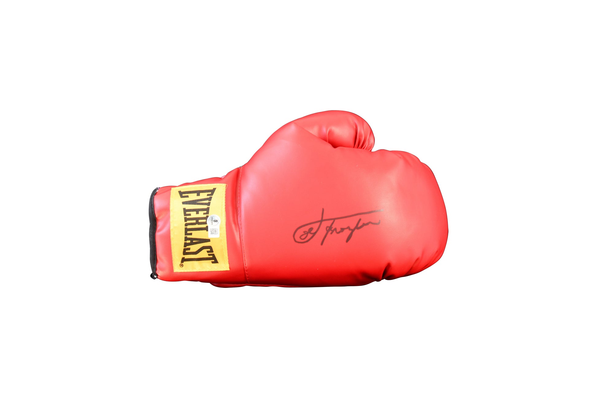 Joe Frazier Signed Everlast Boxing Glove certified by Beckett authentic-signatures