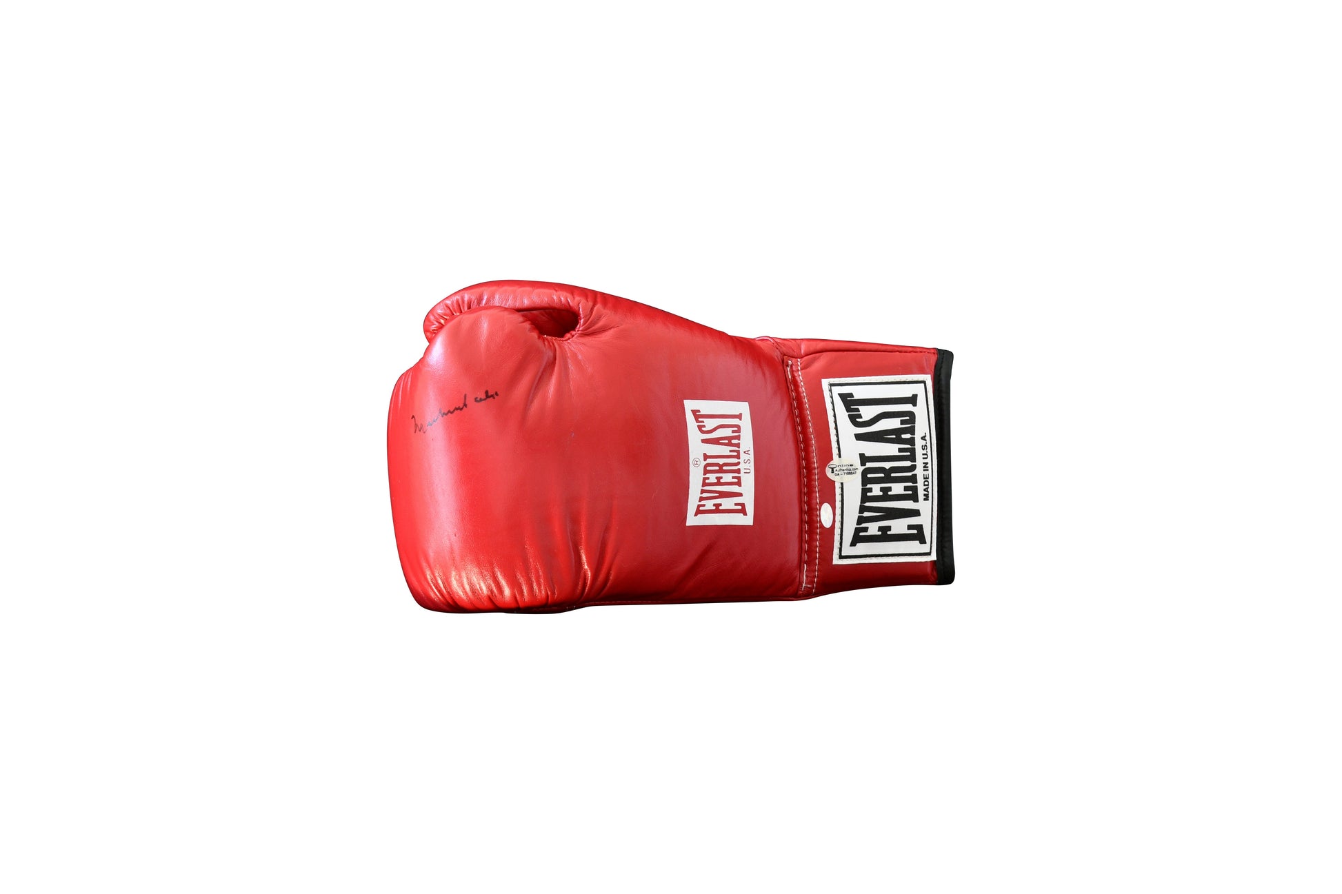 RARE  Authentique Gant  de Boxe Gauche signé par Mohammad Ali et certifié par JSA authentic-signatures