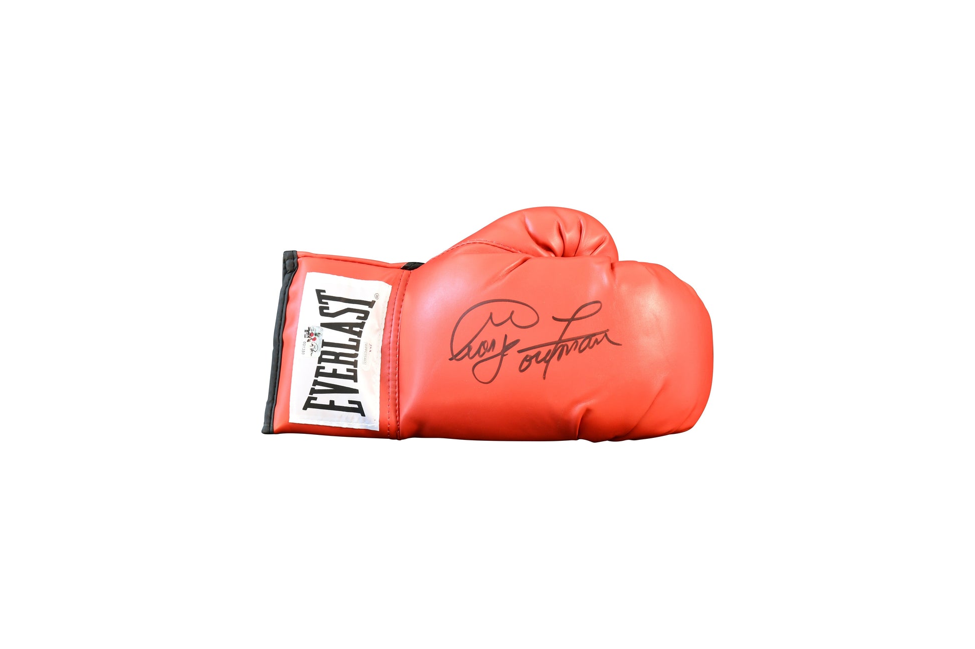 George Foreman Signed Everlast Boxing Glove Certified by JSA & Foreman Hologram authentic-signatures