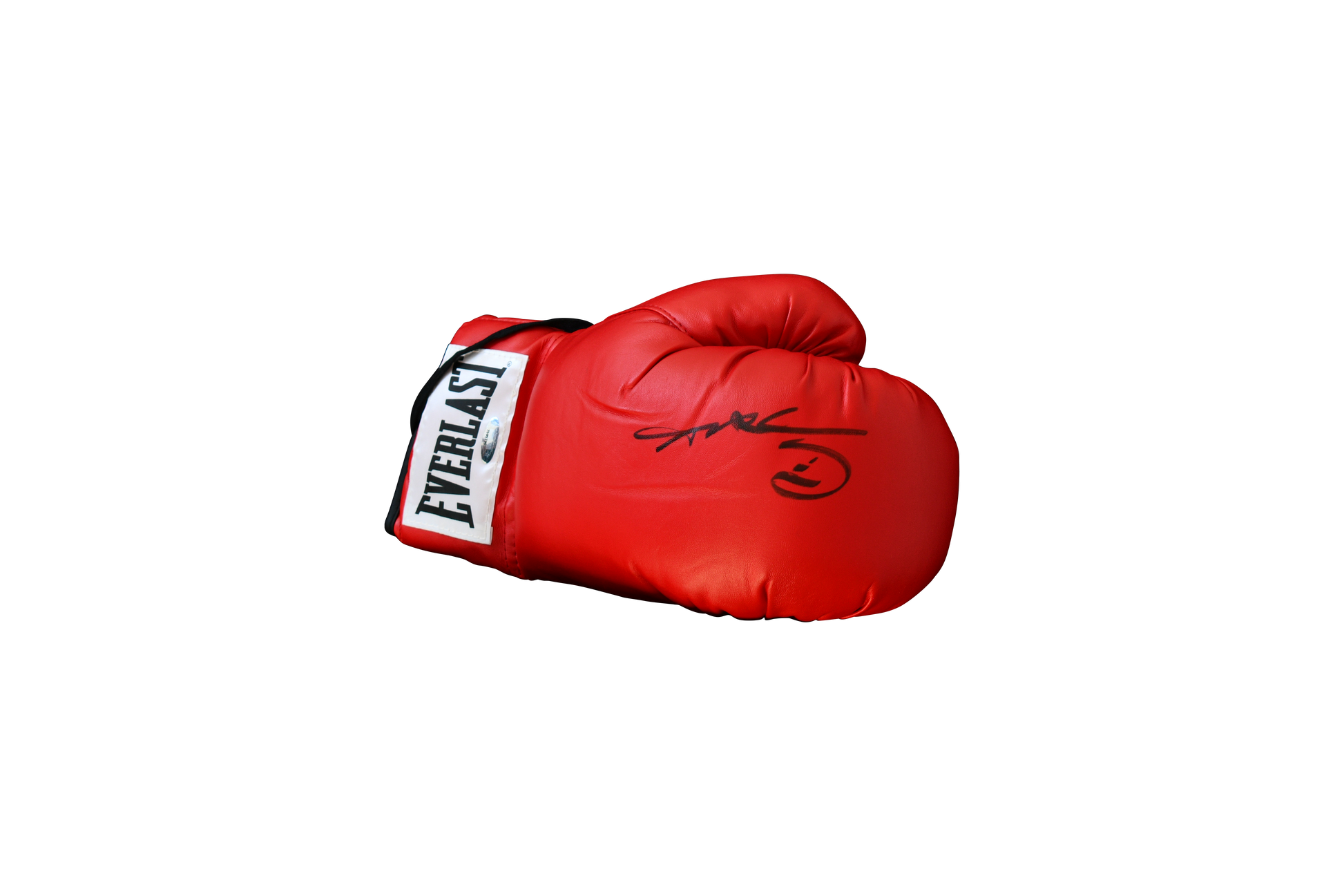 Authentique Gant de boxe Droit EVERLAST signe par "SUGAR" Ray Leonard et certifie par TRISTAR authentic-signatures