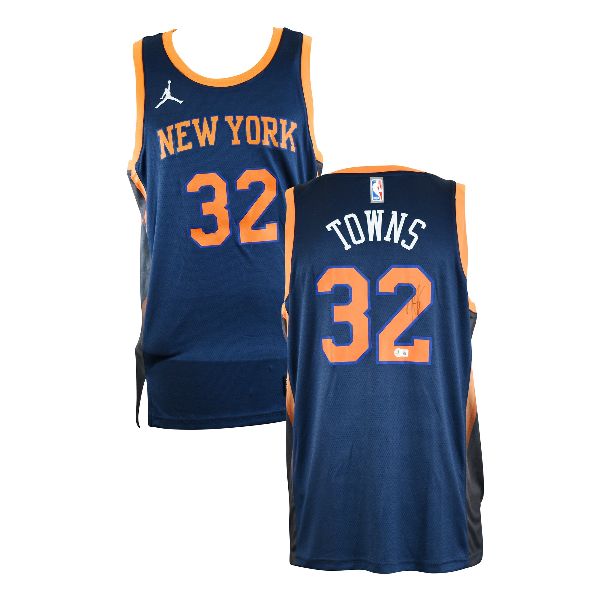 Karl-Anthony Towns Signed New York Knicks Jersey authentic-signatures