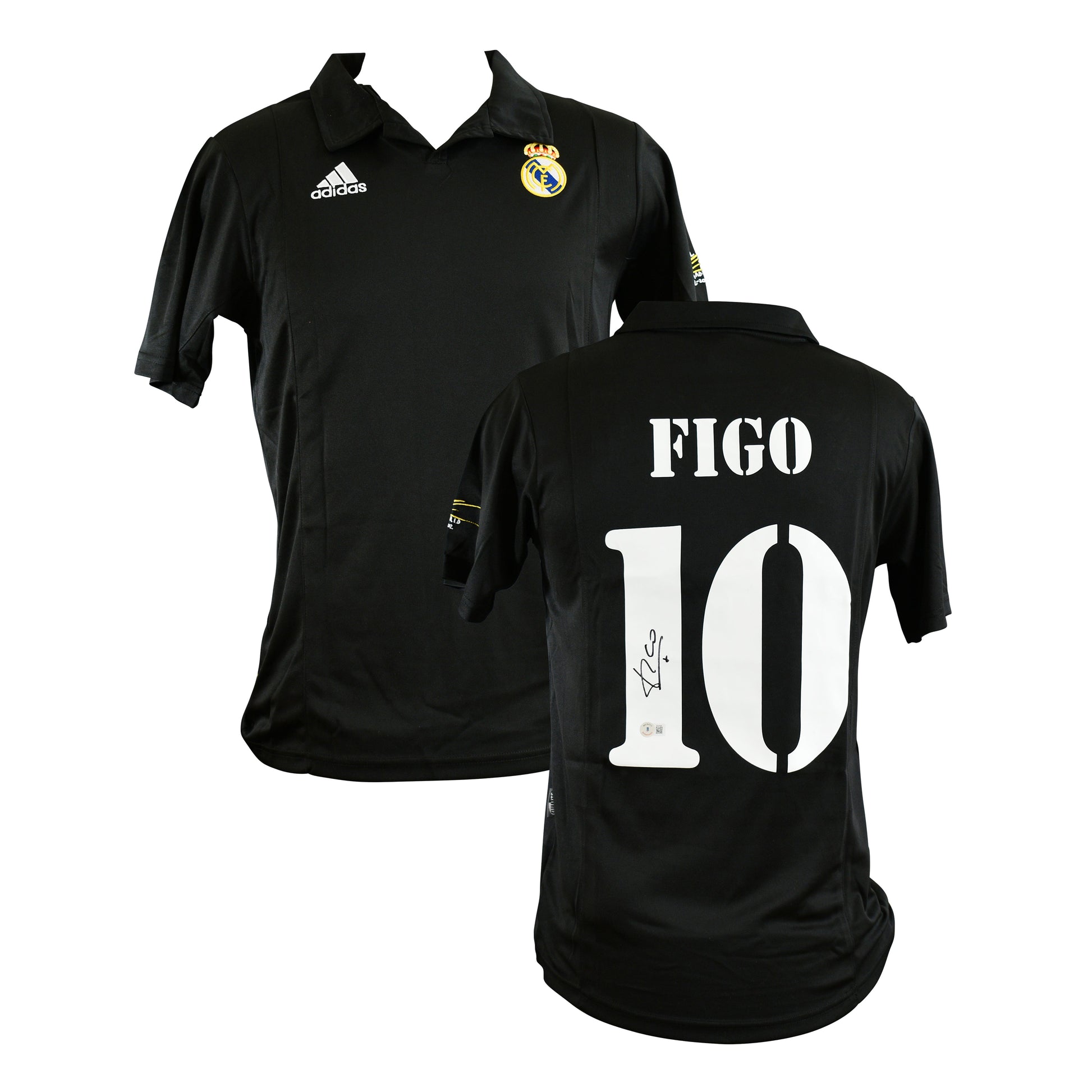 Luis Figo Signed Real Madrid Jersey Certified by Beckett authentic-signatures