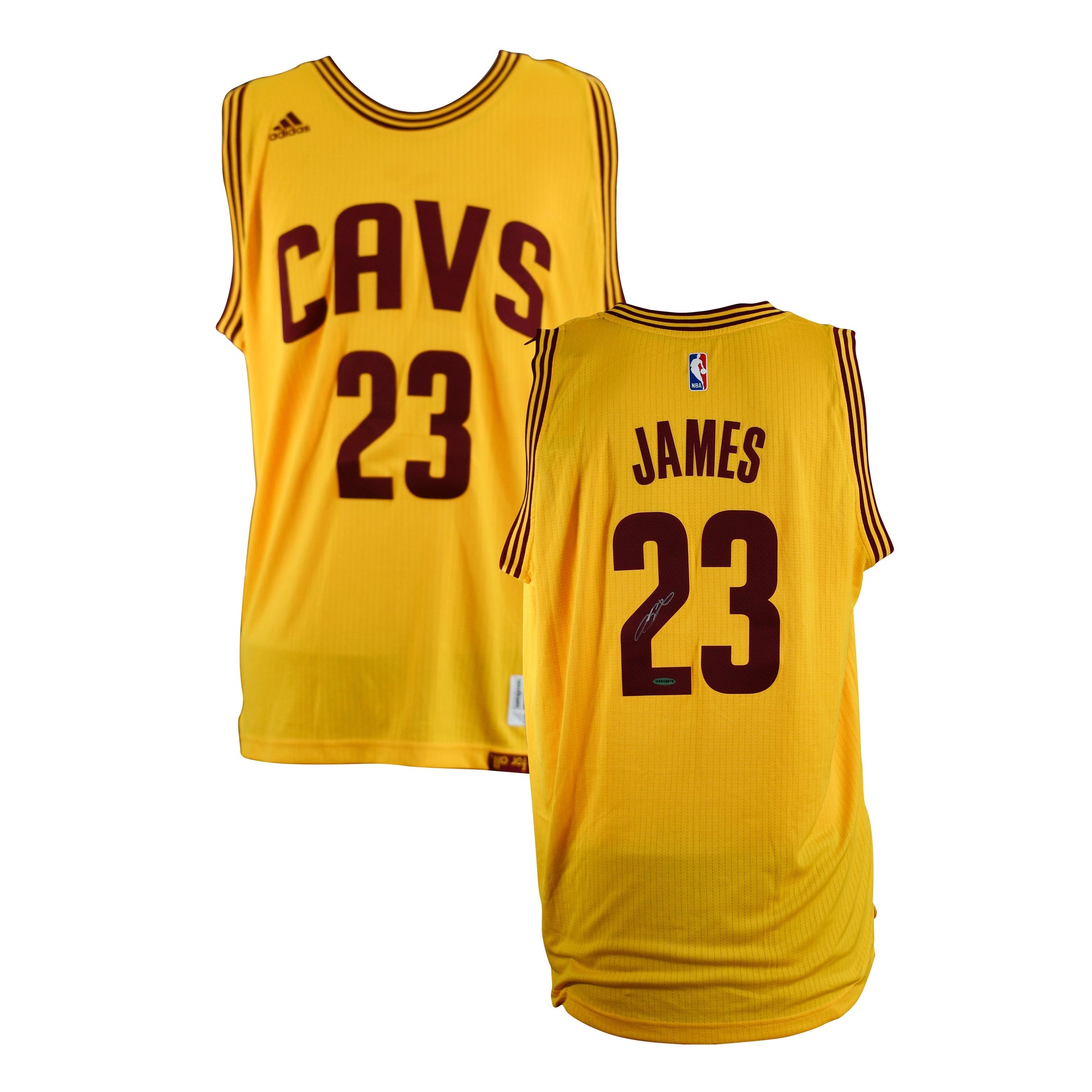 LeBron James Signed Cleveland Cavaliers Jersey Certified by Upper Deck authentic-signatures