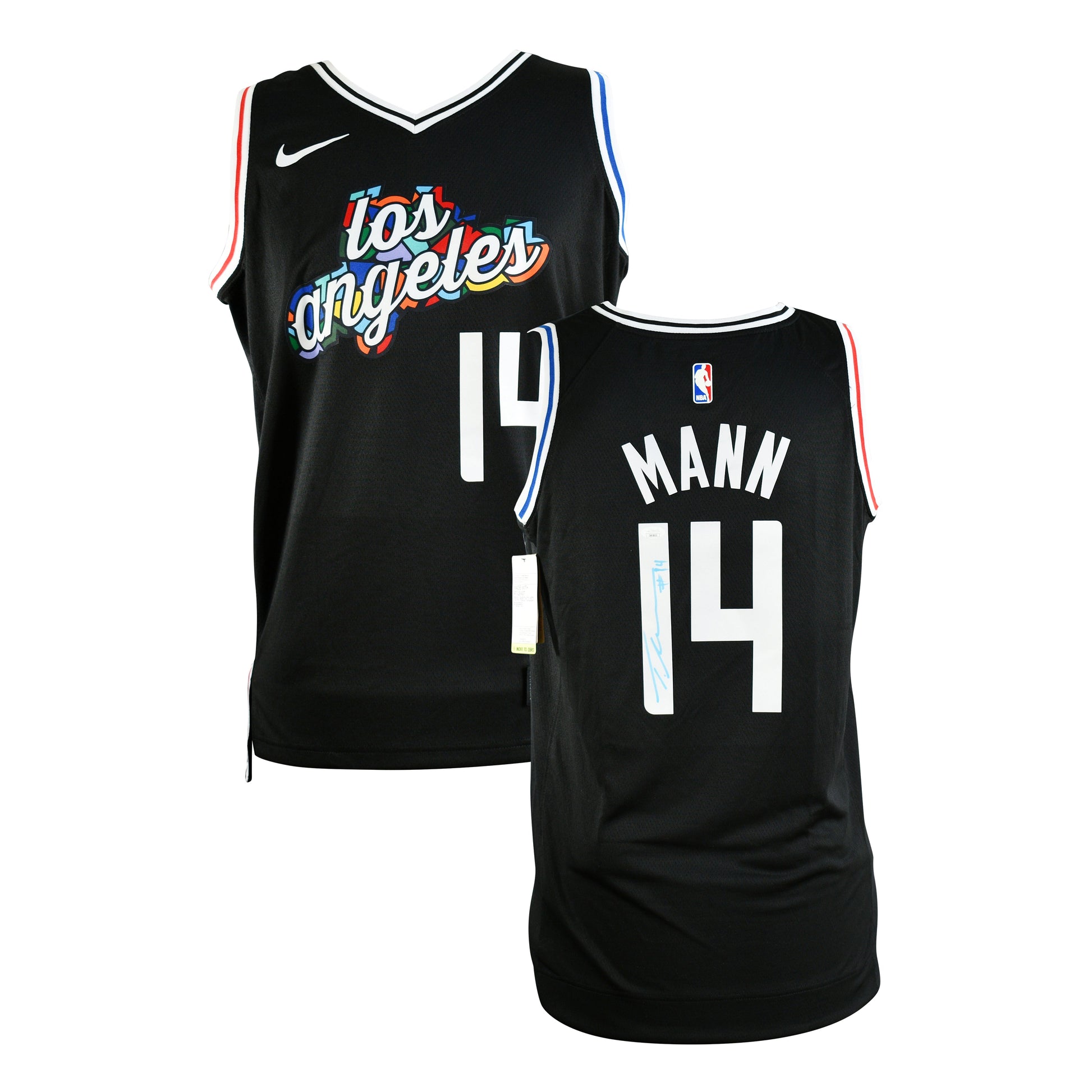 Terance Mann Signed Los Angeles Clippers Jersey authentic-signatures
