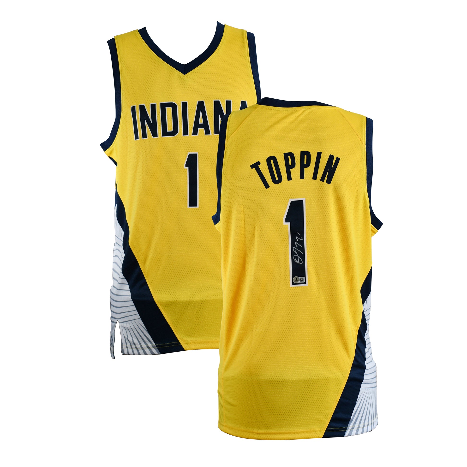 Obi Toppin Signed Indiana Pacers Jersey authentic-signatures