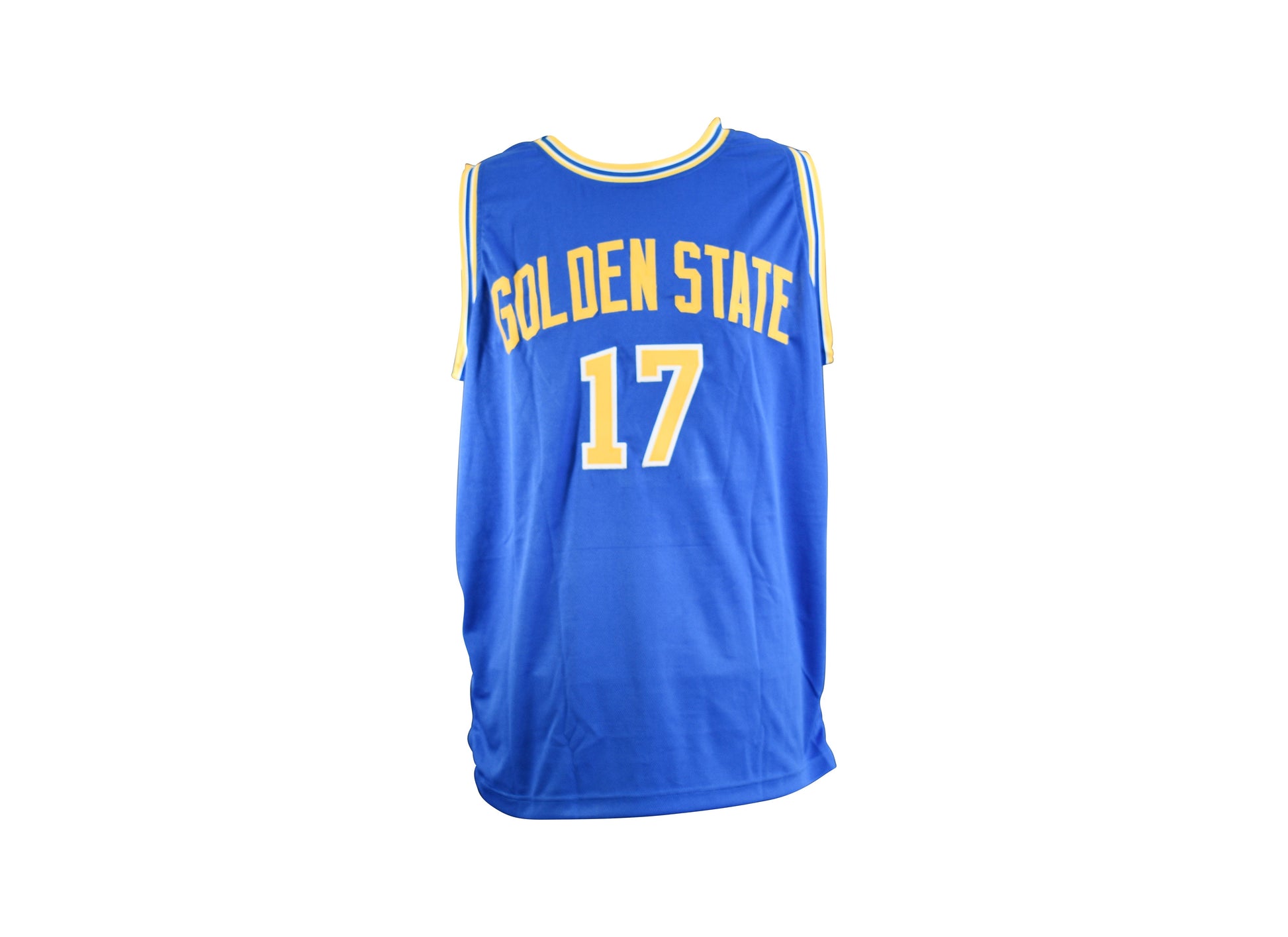 Chris Mullin Signed Golden State Warriors Jersey Certified by Beckett authentic-signatures