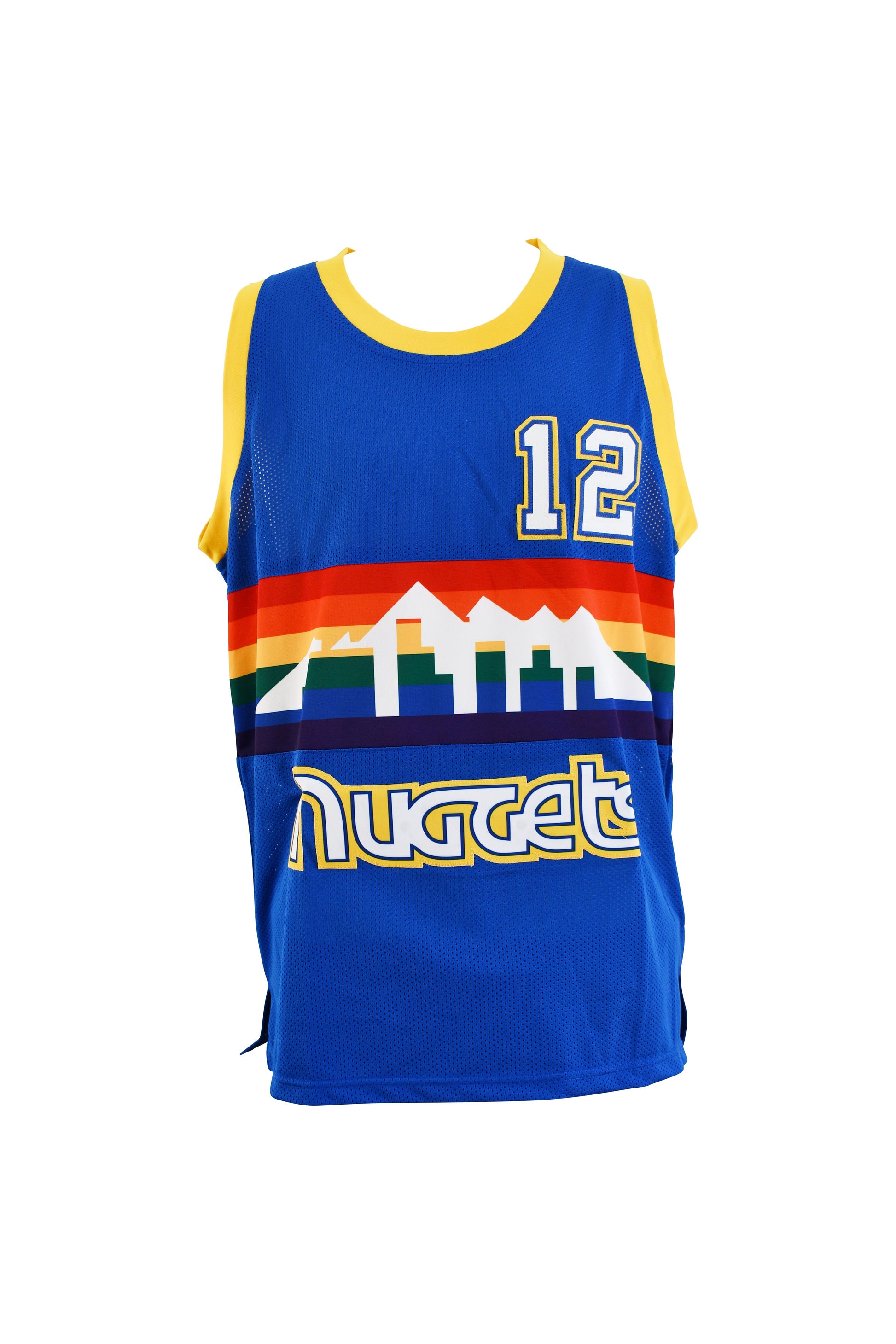 Fat Lever Signed Denver Nuggets Jersey Certified by JSA authentic-signatures