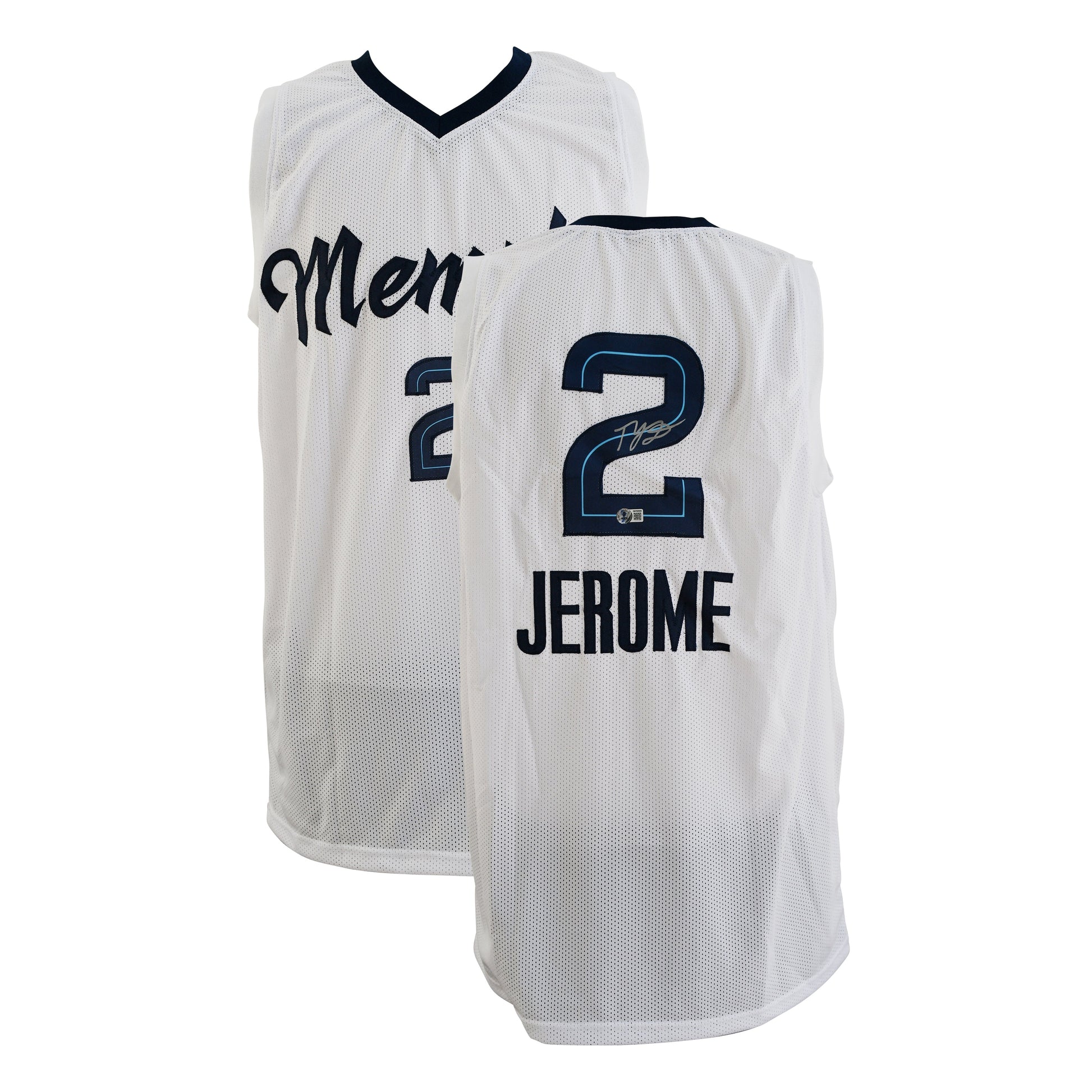 Ty Jerome Signed  Memphis Grizzlies Jersey authentic-signatures
