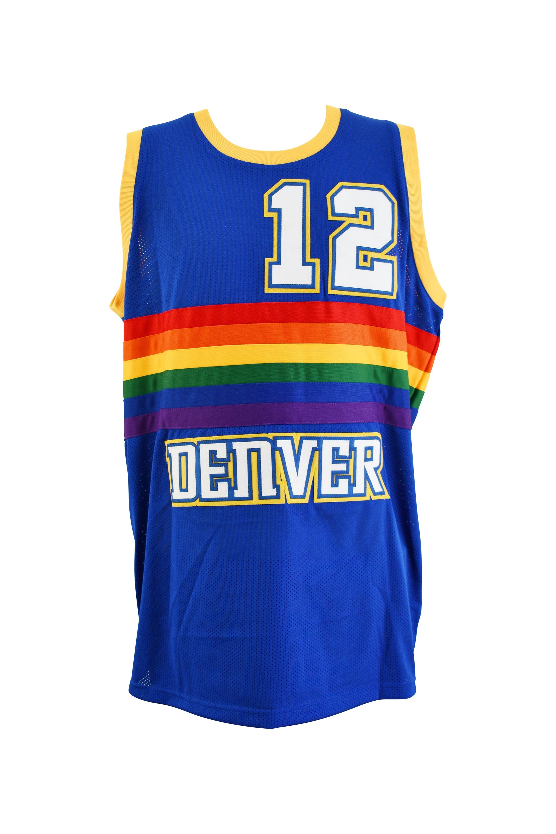 Fat Lever Signed Denver Nuggets Jersey Certified by JSA authentic-signatures