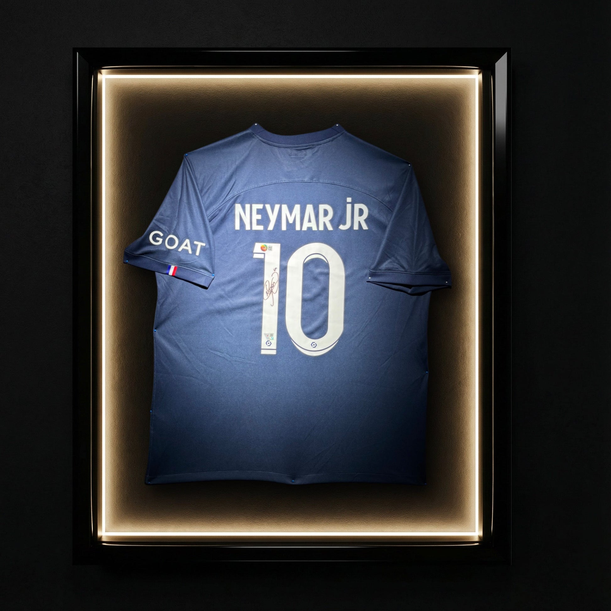 Neymar Jr. Signed Paris Saint-Germain Jersey Certified by Beckett authentic-signatures