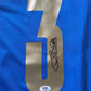 Maillot Domicile Edition Euro 2016 Equipe Italie  signe par Giorgio Chiellini et Certifie par Beckett authentic-signatures