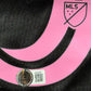 Maillot Domicile Inter Miami FC 2024 signe par Lionel Messi et certifie par Beckett authentic-signatures