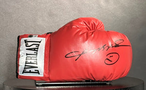 Authentique Gant de Boxe Droit EVERLAST signé par "SUGAR"Ray Leonard certifié par Beckett authentic-signatures
