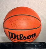 Basketball "Best Wishes" signe par Michael Jordan certifie par Beckett authentic-signatures