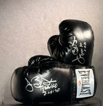 "TYSON KO 2-11-90"  Paire de Gants EVERLAST signée par James"Buster"Douglas  certifiée par SCHWARTZ authentic-signatures