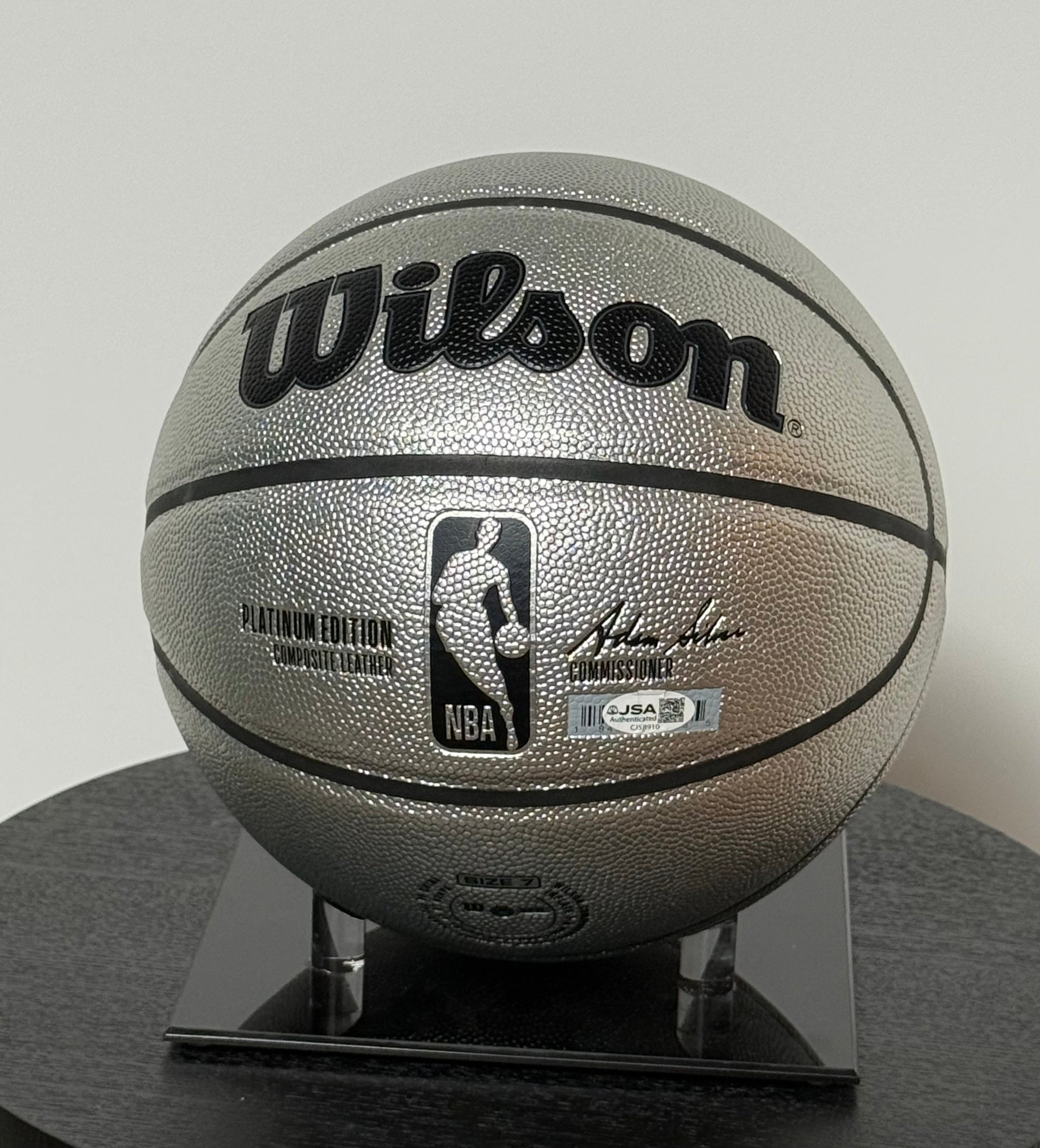 Basketball Authentique signé par Kevin Durant et certifie par JSA authentic-signatures