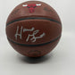 Horace Grant, ballon Authentic des Chicago Bulls signé, certifié par Schwartz