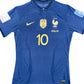 Maillot Domicile Equipe de France Finale Coupe du Monde 2022  signe par Killian Mbappe Certifie par PSA authentic-signatures