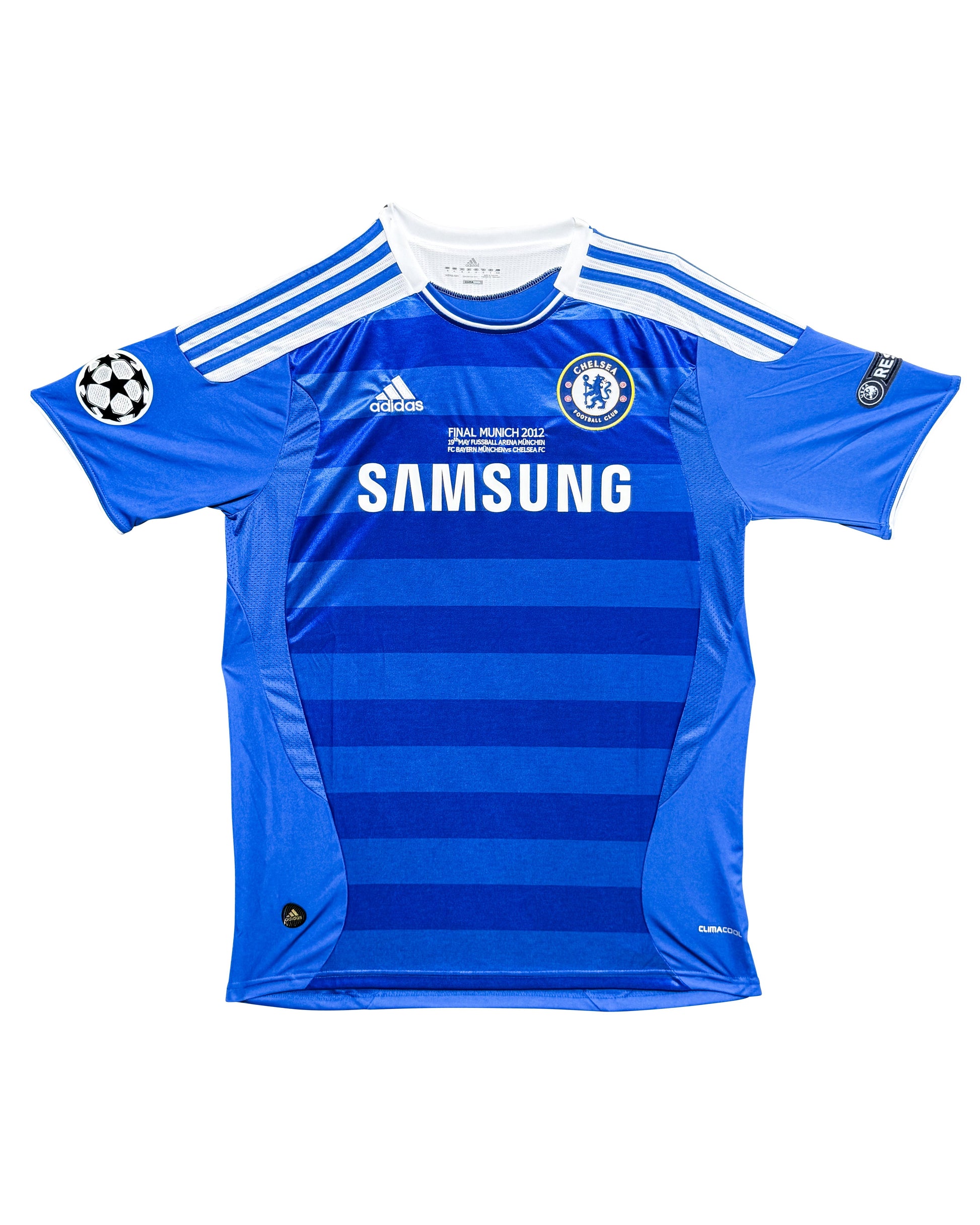 Maillot Chelsea FC Domicile  Finale Champions League 2012 signe par John Terry  Certifie par Beckett authentic-signatures