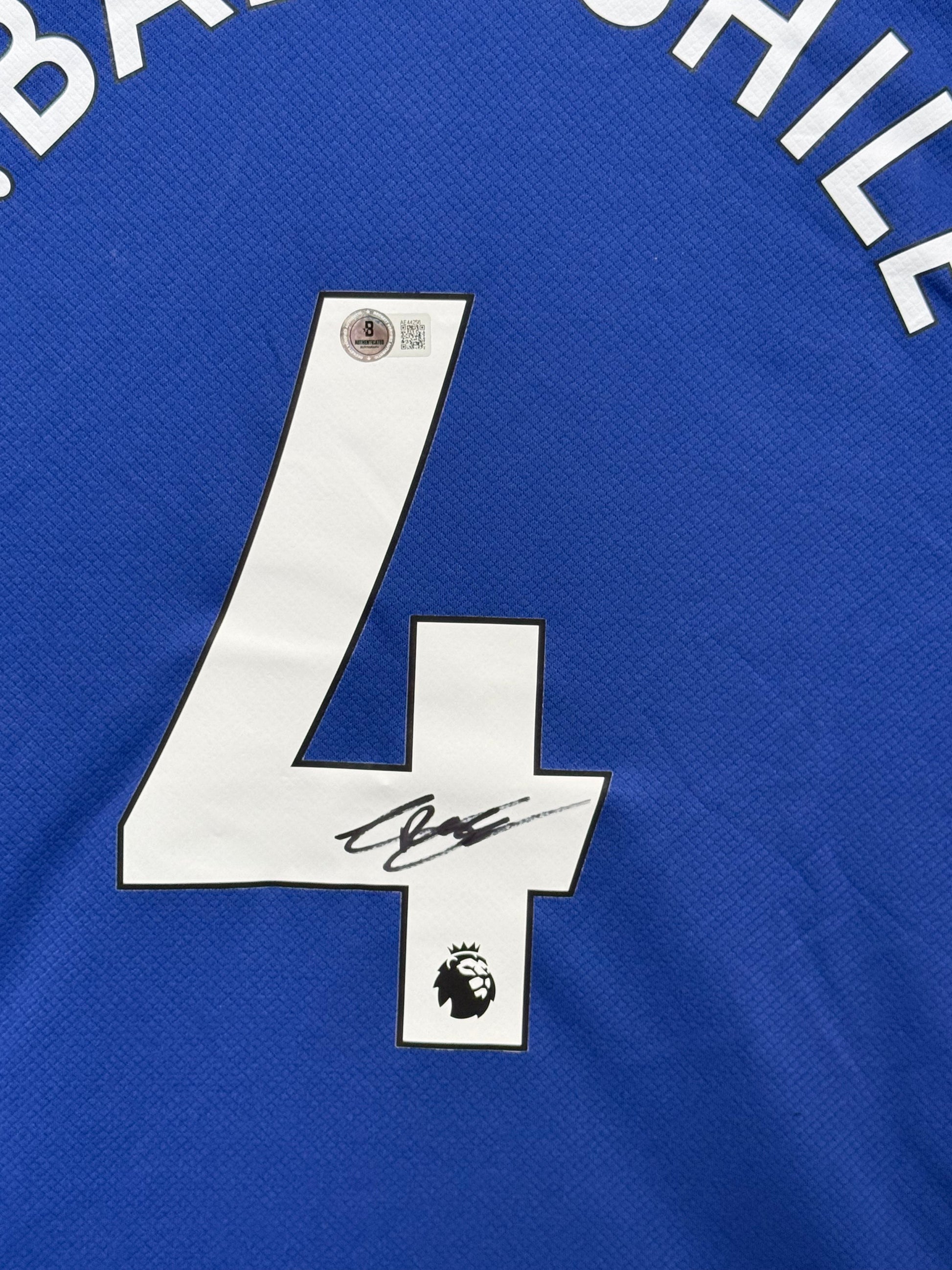 Maillot Domicile signe par Benoit Badiashile Chelsea FC 2020-21 Certifie par Beckett authentic-signatures