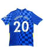 Maillot Domicile signe par HUDSON ODOI  Chelsea FC 2021-22 Certifie par Beckett authentic-signatures