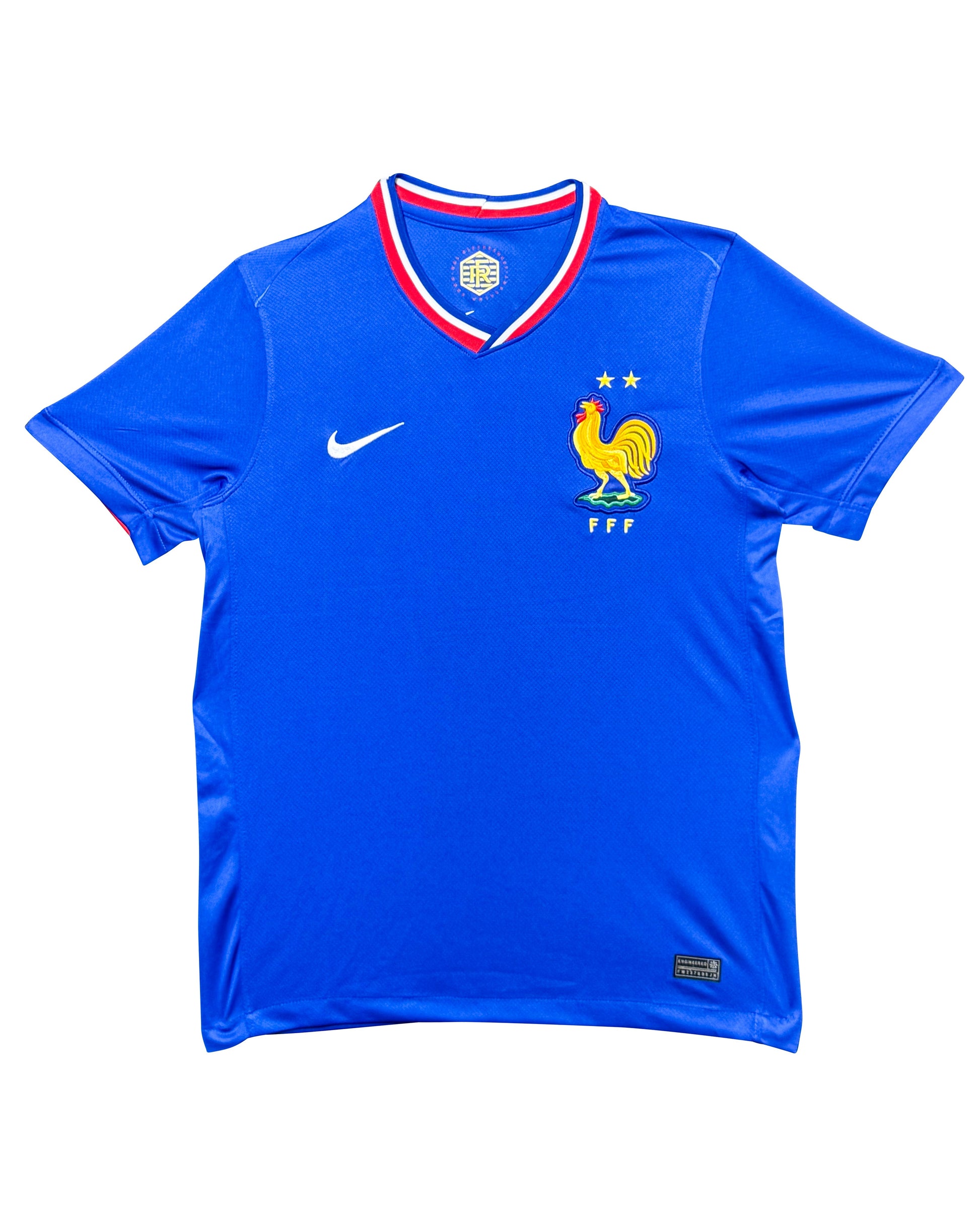 Maillot Domicile Equipe de France signe par Warren Zaire Emery et  Certifie par Beckett authentic-signatures