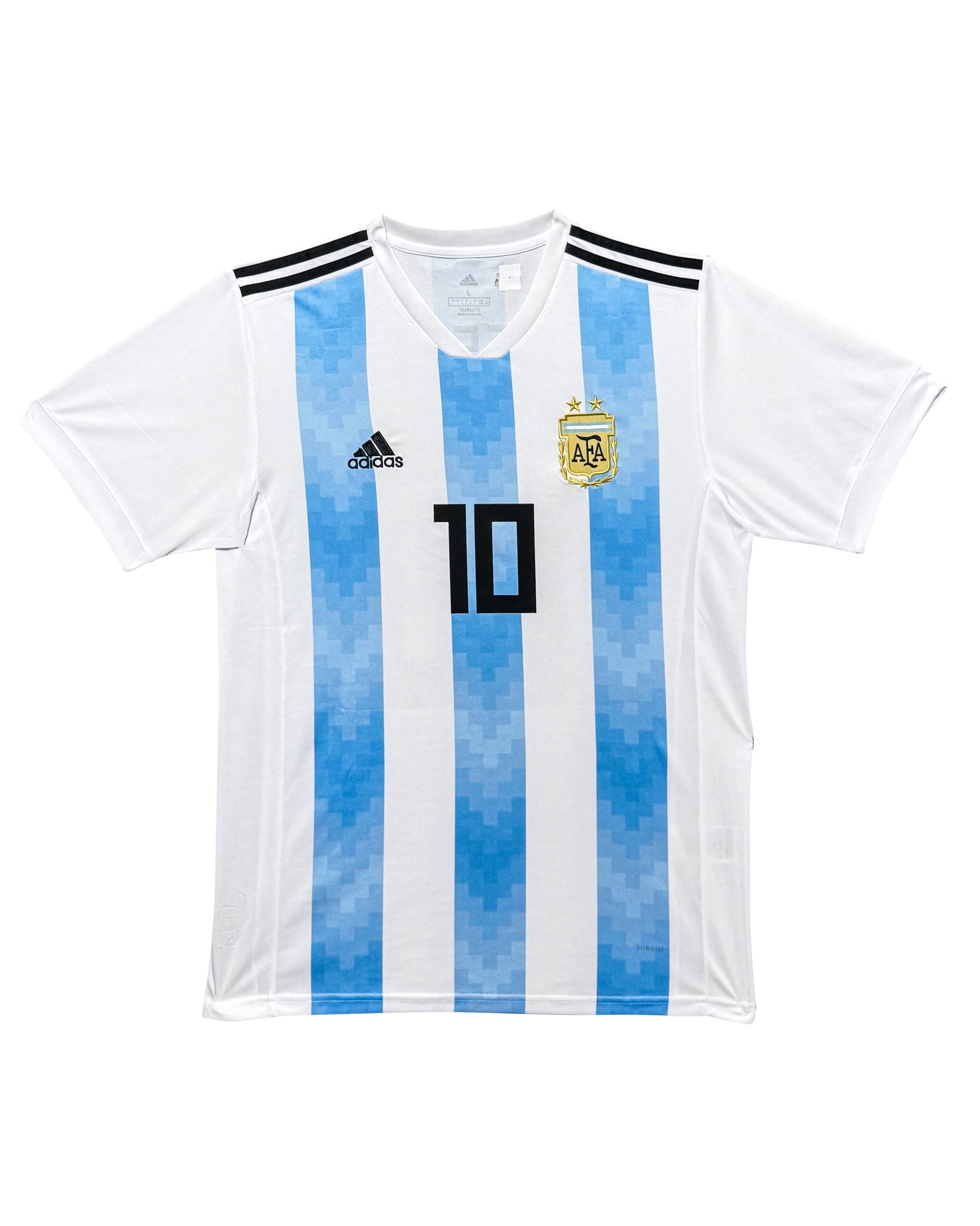 Maillot Domicile Equipe d'Argentine Edition Coupe du Monde 2022 signe par Lionel Messi et Certifie par Beckett authentic-signatures