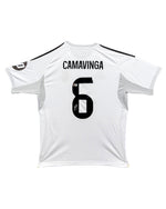 Maillot Authentique Domicile Real Madrid signe par Eduardo Camavinga et certifie par Beckett authentic-signatures