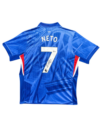 Maillot Domicile signe par Pedro Neto Chelsea FC 2024-25 Certifie par Beckett authentic-signatures