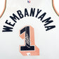 Maillot Authentique San Antonio Spurs signé par Victor Wembanyama et certifié par Fanatics authentic-signatures