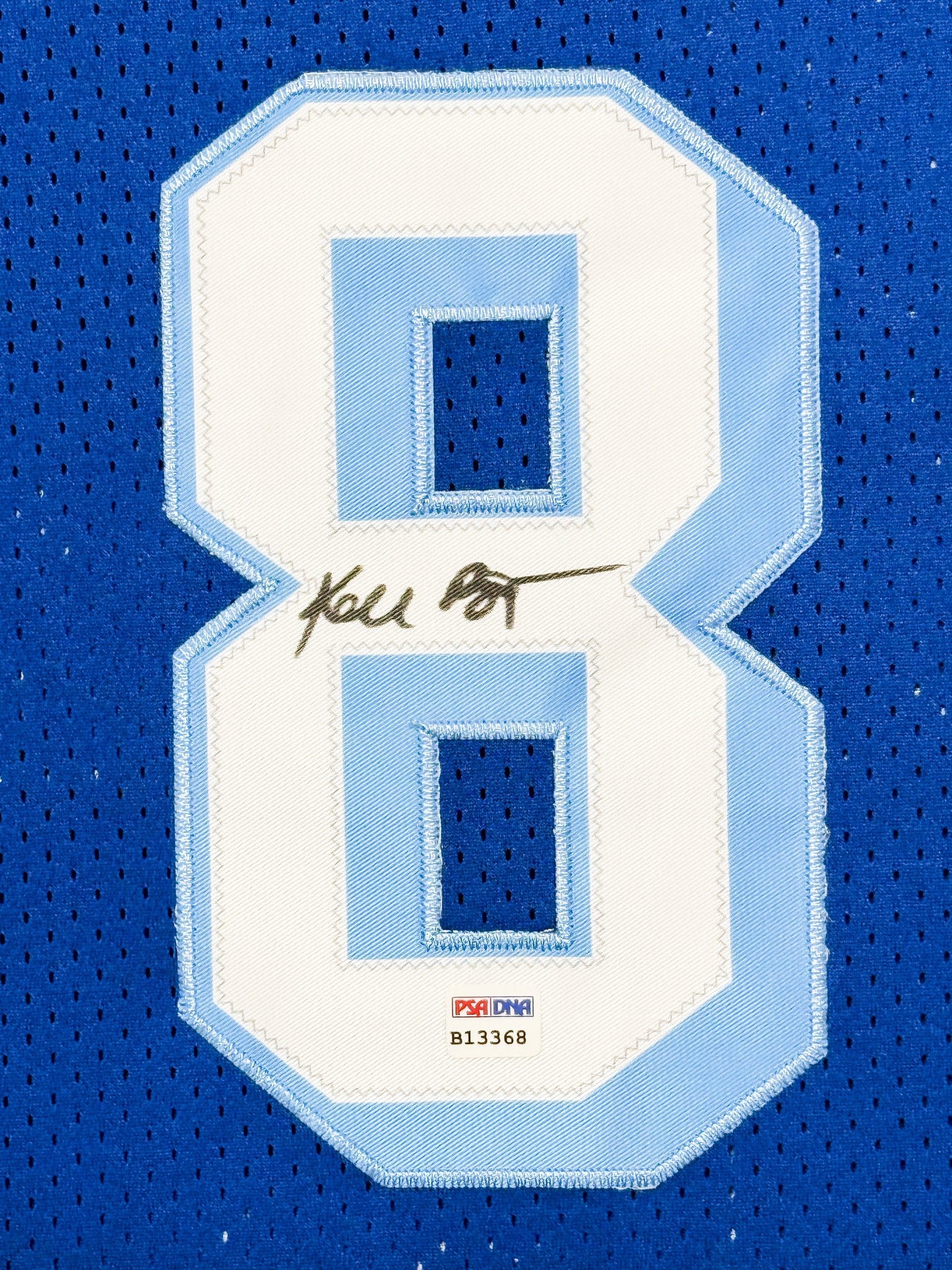 Maillot année de rookie throwback  du maillot alternatif bleu des Los Angeles Lakers signé par Kobe Bryant et certifié par PSA authentic-signatures
