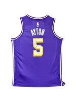 Maillot Authentique Los Angeles Lakers Exterieur signe par Deandre Ayton et certifie par PSA authentic-signatures