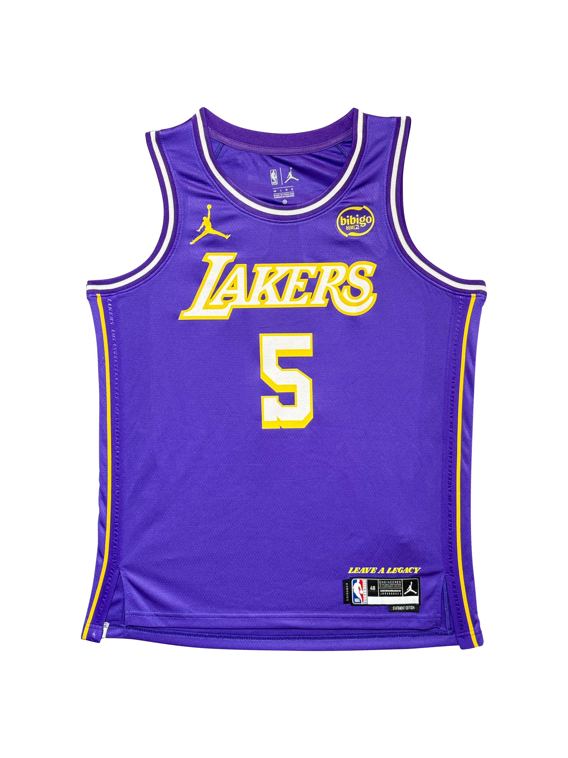 Maillot Authentique Los Angeles Lakers Exterieur signe par Deandre Ayton et certifie par PSA authentic-signatures