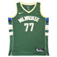 Maillot Authentique Domicile Milwaukee Bucks signe A.J Johnson  par certifie par PSA authentic-signatures