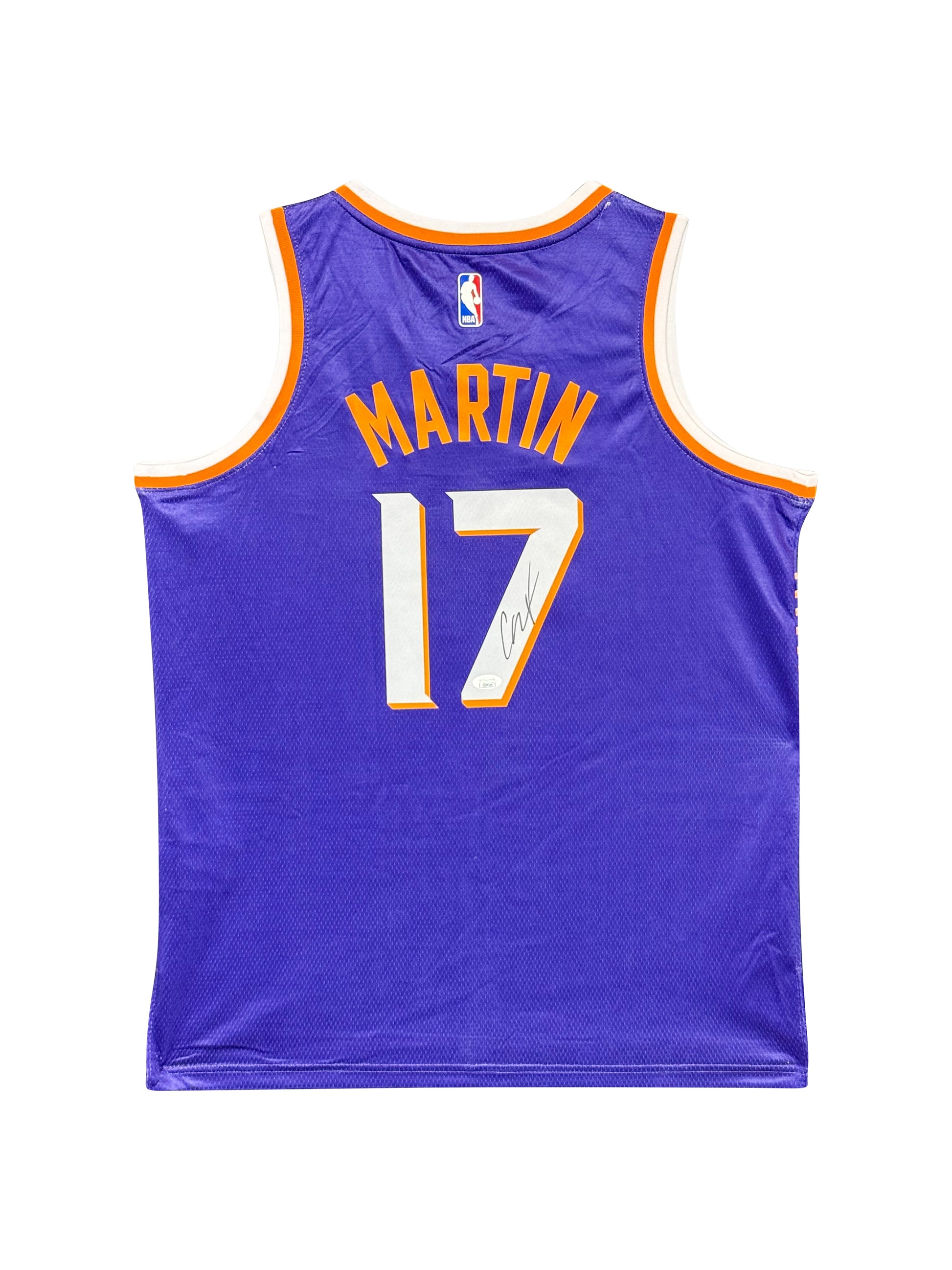 Maillot Authentique Domicile  Phoenix Suns signé par Cody Martin certifié par JSA authentic-signatures