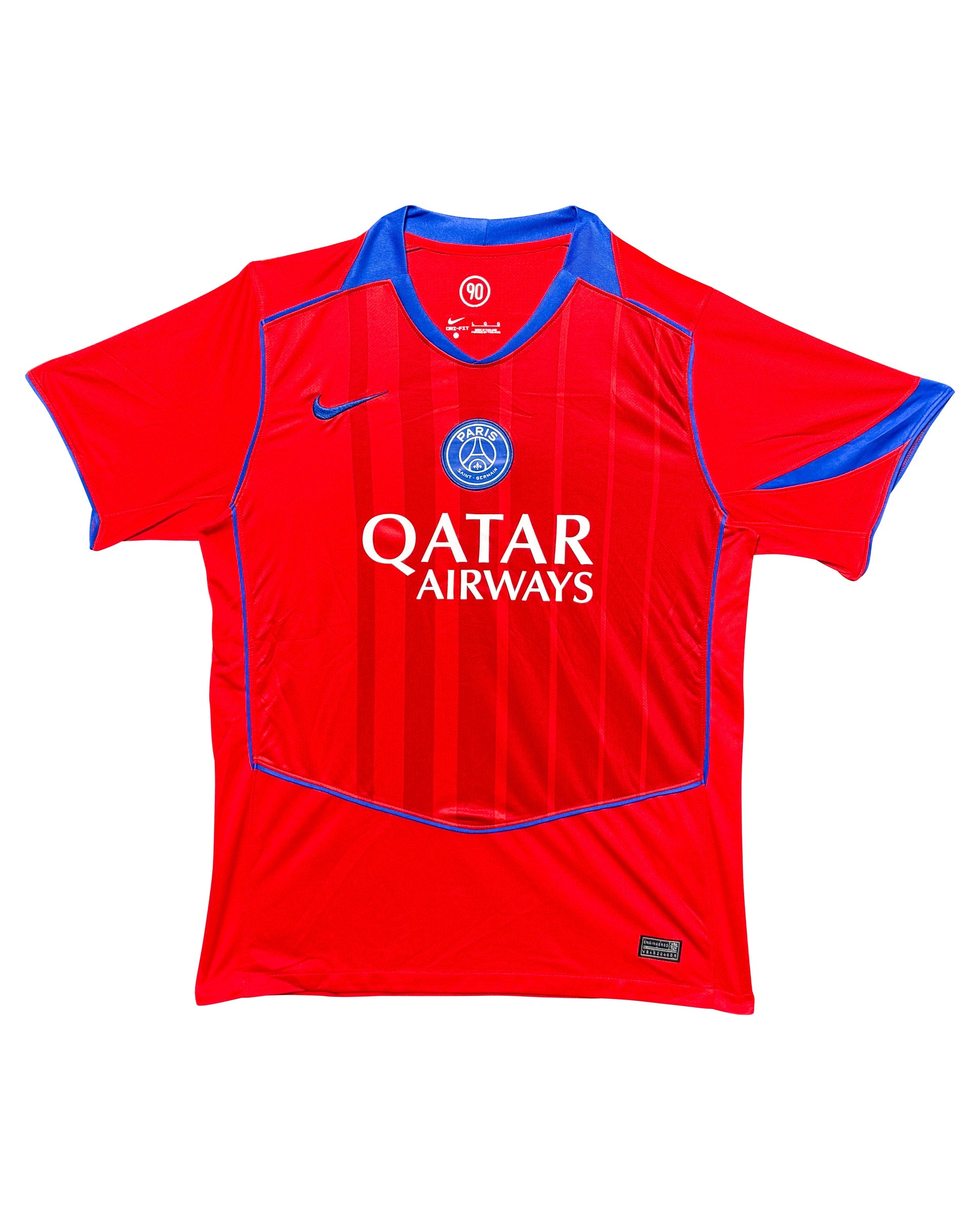 Maillot exterieur Paris Saint Germain signé par Warren Zaire Emery saison 2024-25 Certifie par Beckett authentic-signatures