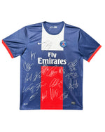Maillot Paris Saint Germain signé Equipe saison 2013-2014 Certifié par JSA authentic-signatures