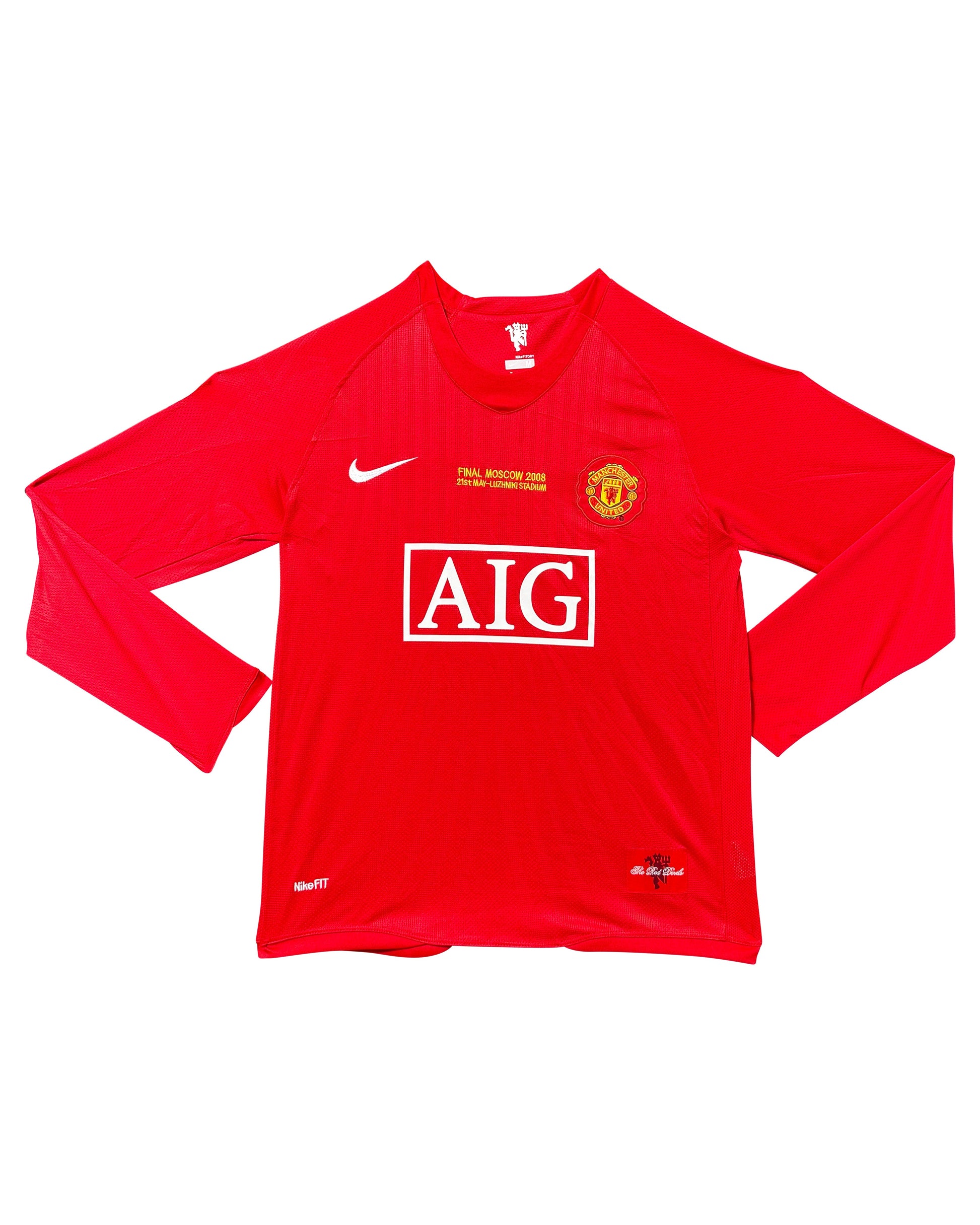 Maillot Finale Champion League 2008 Domicile signe par Cristiano Ronaldo FC Certifie par Beckett authentic-signatures