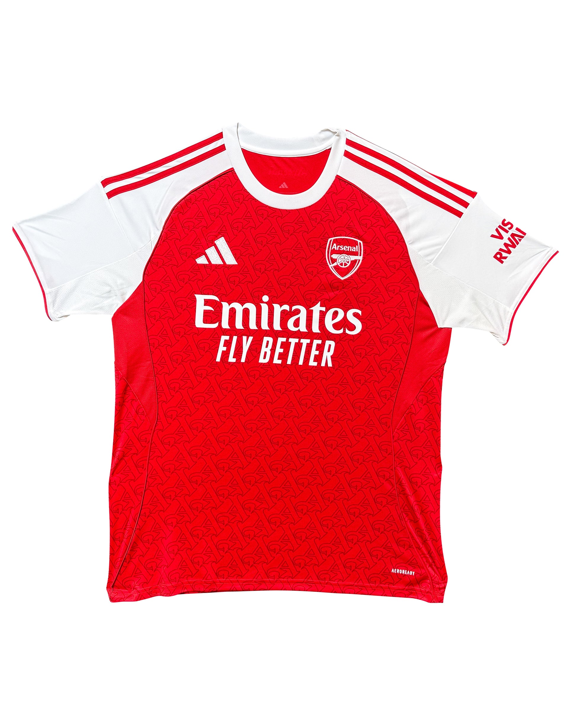 Maillot Domicile signe par Patrick Vieira Arsenal FC 2020-21 Certifie par Beckett authentic-signatures