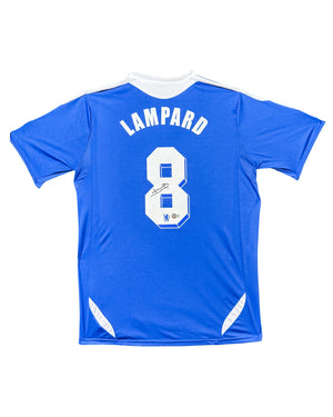 Maillot Domicile Chelsea FC Finale Champions League 2012 signe par Franck Lampard  Certifie par Beckett authentic-signatures