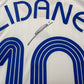Maillot Equipe de France Exterieur Finale Coupe du Monde FIFA 2006 signe par Zinedine Zidane certifie par JSA authentic-signatures