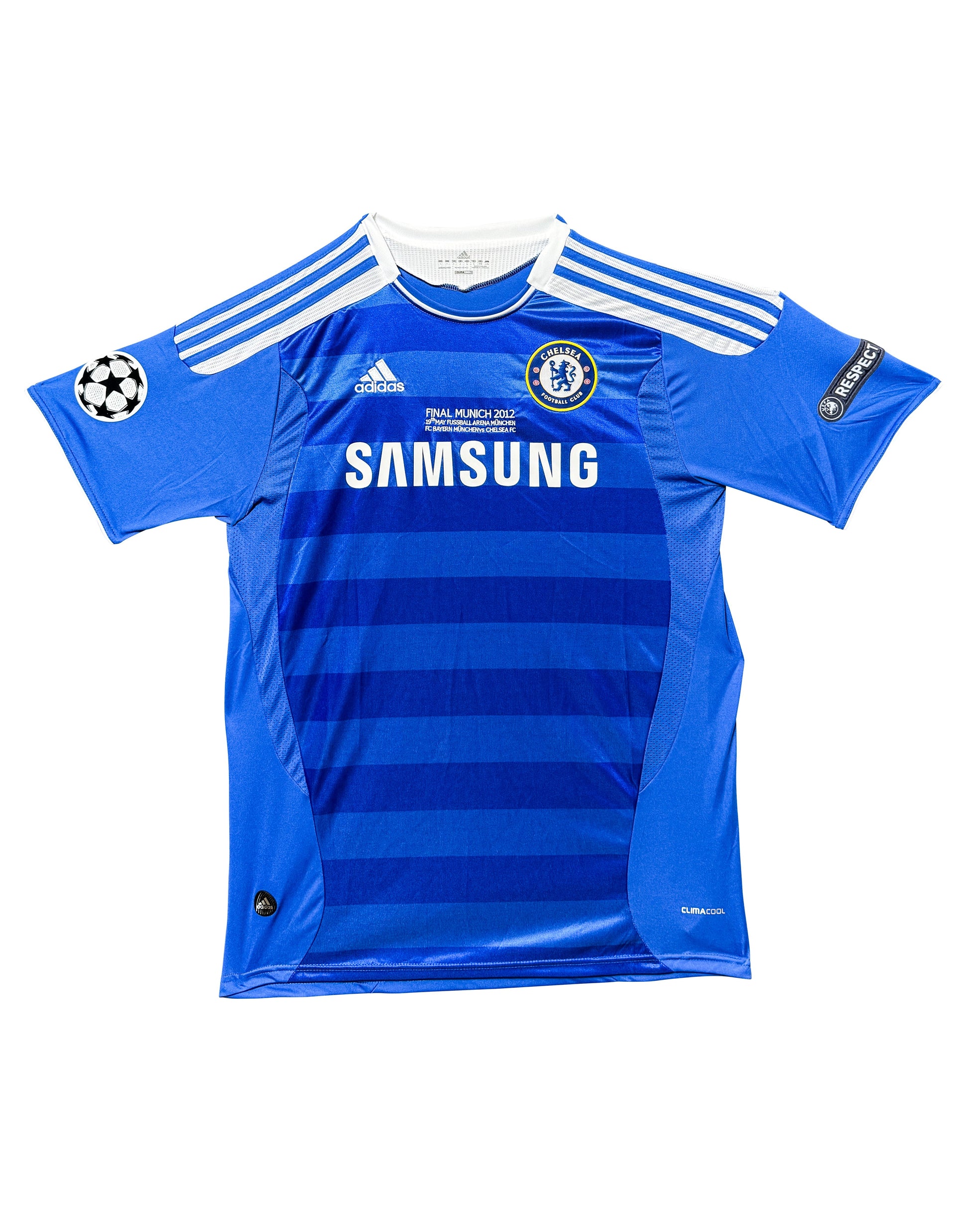 Maillot Domicile Chelsea FC Finale Champions League 2012 signe par Franck Lampard  Certifie par Beckett authentic-signatures