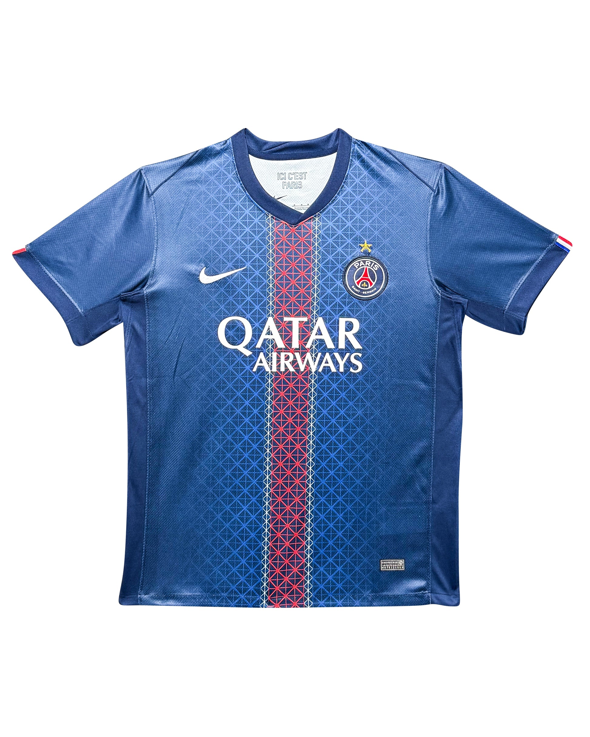 Maillot ETOILE Domicile signe par Bradley BARCOLA Paris Saint Germain 2025-26 Certifié par Beckett authentic-signatures